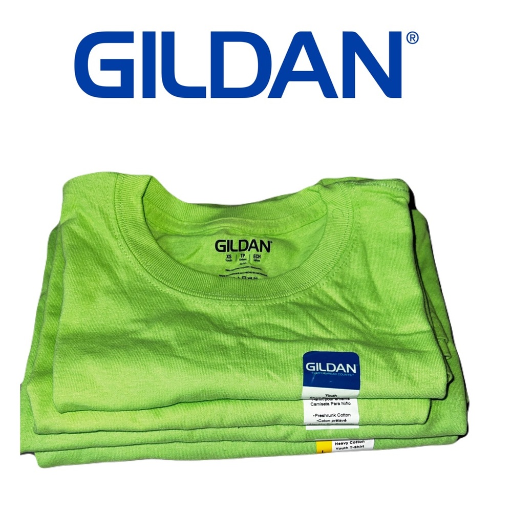 Gildan Neon Green T-Shirt